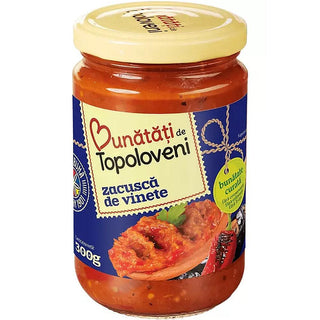 Bunatati de Topoloveni Eggplant Zacusca ( Zacusca de Vinete ) - 300 g - Euro Food Mart