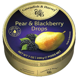 Cavendish & Harvey Pear & Blackberry Drops - 7 oz / 200 g - Euro Food Mart