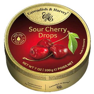Cavendish & Harvey Sour Cherry Drops - 7 oz / 200 g - Euro Food Mart