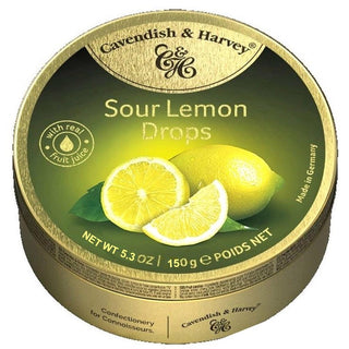 Cavendish & Harvey Sour Lemon Drops - 5.3 oz / 150 g - Euro Food Mart