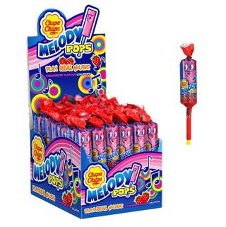 Chupa Chups Melody Pops Strawberry - SET of 4 Pcs - Euro Food Mart