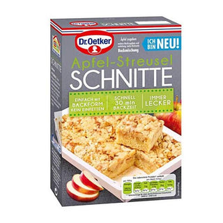 Dr. Oetker Apple Crumble Cake Mix -12.5 oz / 355 g - Euro Food Mart