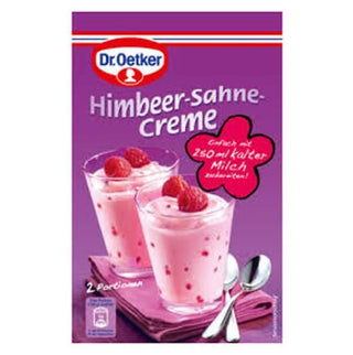 Dr. Oetker Raspberry Cream Dessert -62 g - Euro Food Mart