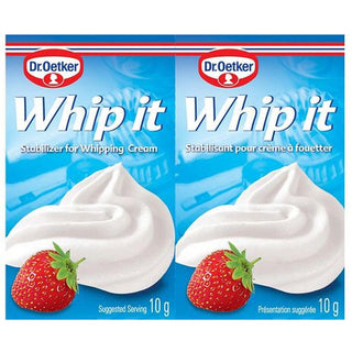 Dr. Oetker Whip It - 2 Pack X 10 g ea. - Euro Food Mart