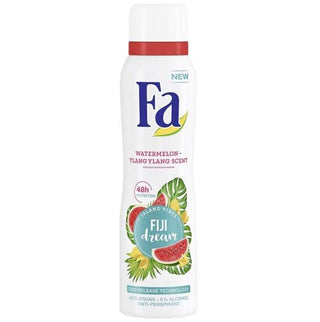 Fa Fiji Dream Watermelon & Ylang Ylang Scent (0% Alcohol ) Anti Perspirant Spray Deodorant- 150 ml - Euro Food Mart