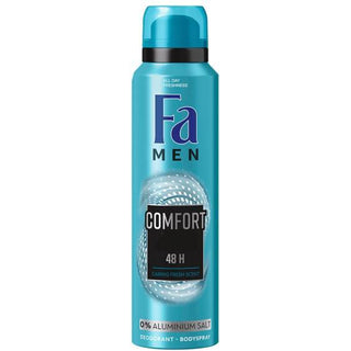 Fa Men Comfort ( 0% Aluminium Salts ) Spray Deodorant- 150 ml - Euro Food Mart