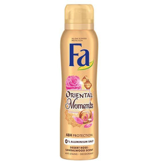 Fa Oriental Moments ( 0% Aluminium Salts ) Spray Deodorant- 150 ml - Euro Food Mart