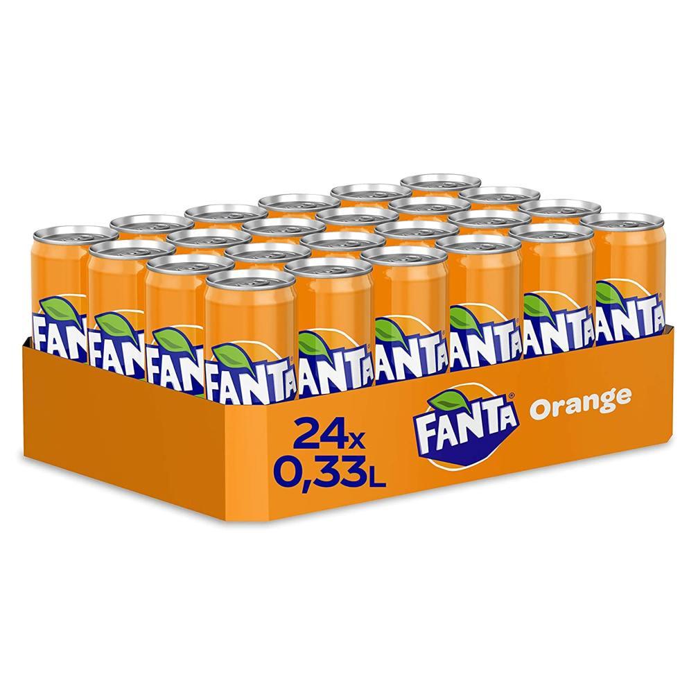 Fanta Orange ( European ) Case of 24 x 0.33 L – Euro Food Mart
