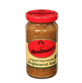 Handlmaier Bavarian Weisswurst Mustard in Jar - 200 ml - Euro Food Mart