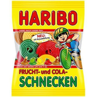 Haribo Fruit & Cola Wheels - 160g - Euro Food Mart