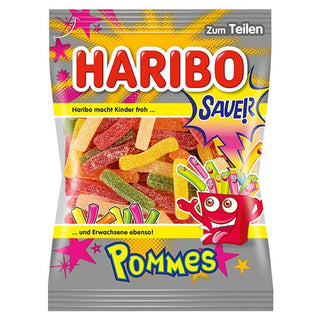 Haribo Sour Fries ( Sour Pommes ) - 175 g - Euro Food Mart