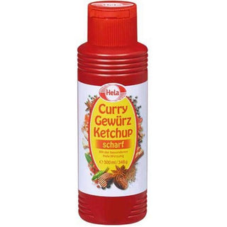 Hela Curry Gewurz Hot Ketchup -300ml - Euro Food Mart