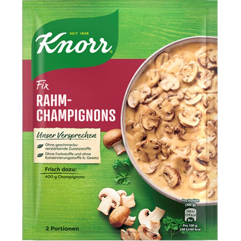 Knorr Fix Creamy ( Champignons Rahm Food Mushrooms Mix Euro Mart 1 )- pack – Sauce