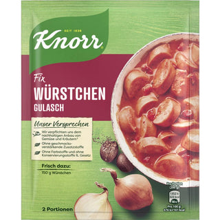 Knorr Fix Wuerstchen Gulasch Sauce Mix - 1pc - Euro Food Mart