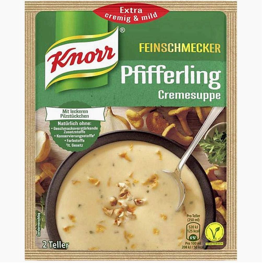 Knorr FS Chanterelle Cream Soup w/ Mushroom Pieces Euro Food Mart