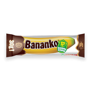 Kras Bananko Chocolate Covered Banana Flavored Dessert - 30 g - Euro Food Mart