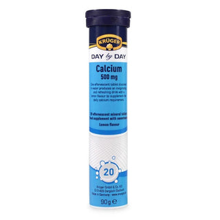 Kruger Calcium Effervescent Tablets-90g - Euro Food Mart