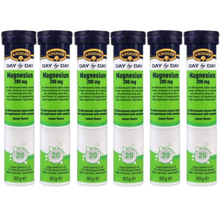 Kruger Magnesium Effervescent Tablets- PACK OF 6 - Euro Food Mart