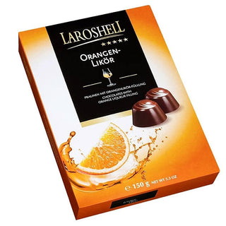 LaRoshell Chocolates Filled with Orange Liqueur -150 g - Euro Food Mart