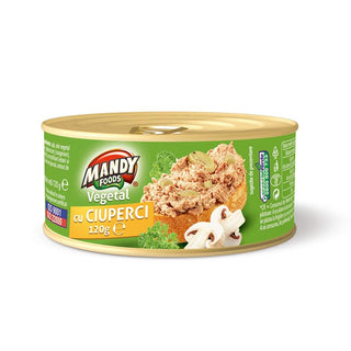 Mandy Vegetable Pate With Mushrooms -120 g - Euro Food Mart