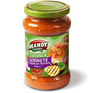 Mandy Zacusca with Fire Roasted Eggplant - 300 g - Euro Food Mart