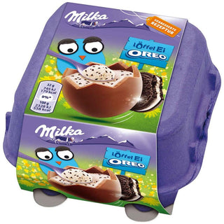 Milka Loffel Oreo Creme Filled Eggs - 136 g - Euro Food Mart