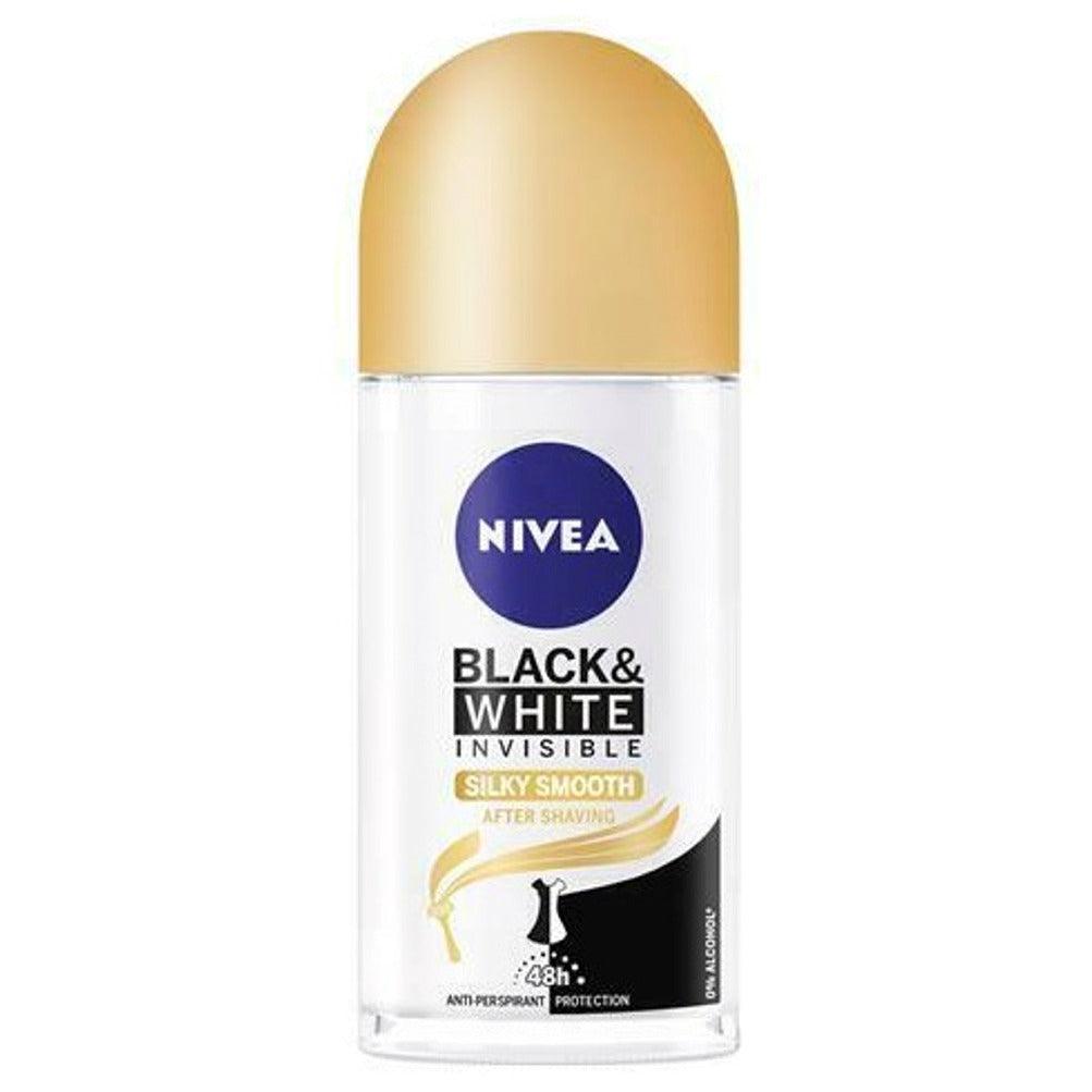 Nivea Roll-On Deodorant Invisible Silky Smooth -50 ml – Euro Food Mart
