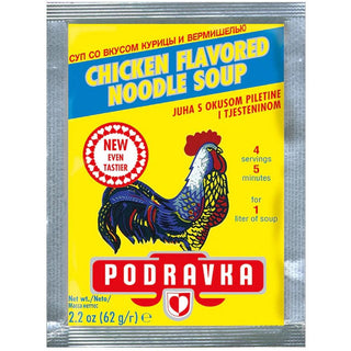 Podravka Chicken Noodle Soup 2.2 oz / 62 g - Euro Food Mart