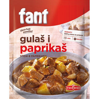Podravka Fant Seasoning for Gulash and Paprikas - 85 g - Euro Food Mart