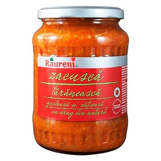 Raureni Peasant Style Zacusca ( Zacusca Taraneasca ) - 700 g - Euro Food Mart