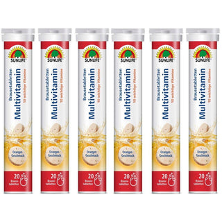 Sunlife Multivitamin Effervescent Tablets- PACK OF 6 - Euro Food Mart