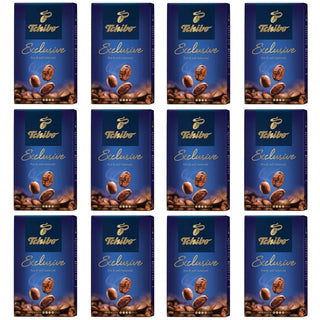 Tchibo Exclusive Ground Coffee - CASE of 12 X 250 g - Euro Food Mart