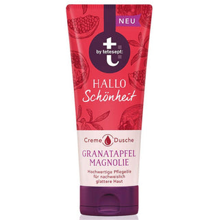 Tetesept Bath & Shower Cream w/ Pomegranate & Magnolia - 200 ml - Euro Food Mart