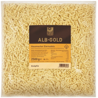Alb-Gold Knoepfle Spaetzle Large Bag - 2.5 Kg.