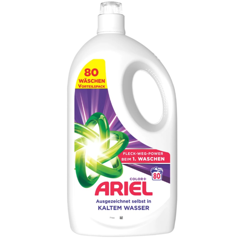 Ariel Color Liquid Detergent 3.6 L ( 80 WL ) – Euro Food Mart