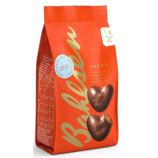 Bahlsen Akora Apricot Filled Chocolate Covered Hearts -225g