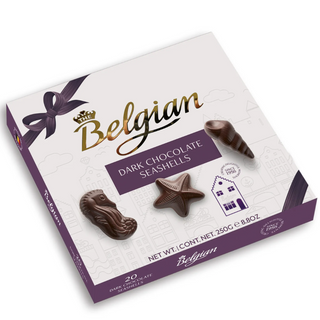 Belgian Dark Chocolate Seashells - 250 g