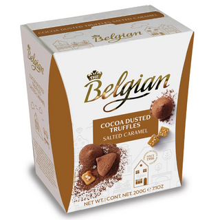 Belgian Cocoa Dusted Truffles Salted Caramel - 200g / 7.1 oz