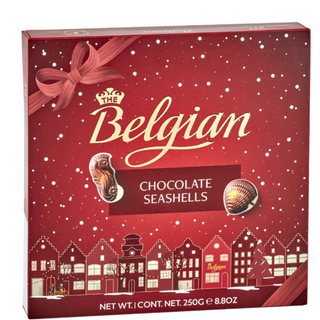 Belgian Chocolate Seashells Winter Collection - 250g / 8.8 oz