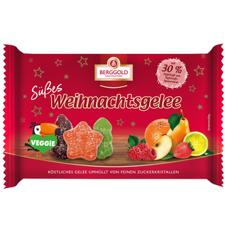 Berggold Sweet Christmas Jelly  ( Vegetarian )- 210g