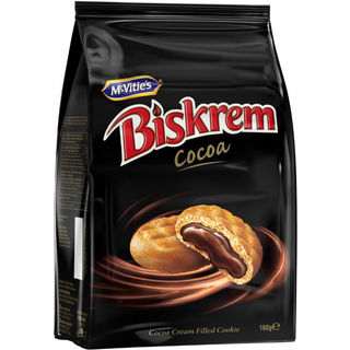 McVites Biskrem Biscuits w/ Cocoa Cream Filling - 160g