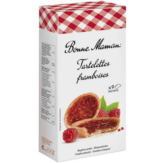 Bonne Maman Raspberry Filled Tartelettes - 135 g