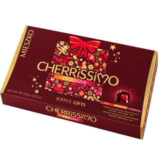 Mieszko Cherrissimo Exclusive  Cherries Liquor Flavored Chocolates ( 3 flavors ) - 142g / 5.01 oz. (Copy)