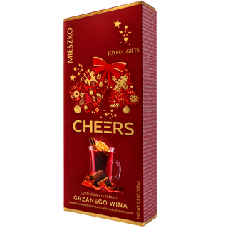 Mieszko Cheers Mulled Wine Flavored Chocolates - 180g / 6.35 oz.
