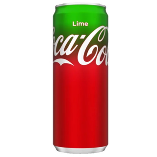 Coca Cola Lime ( European ) Slim Can - 330 ml