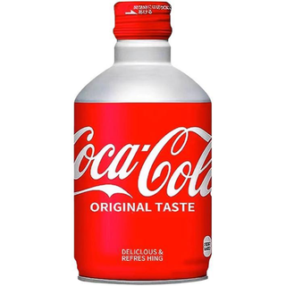 Coca - Cola Original Taste ( Japan)  in Stylish Aluminum Bottle - 300 ml