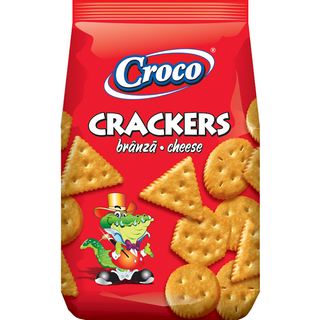 Croco Cheese ( Branza ) Crackers - 400 g