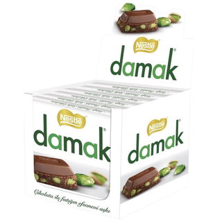 Nestle Damak Milk Chocolate w/ Pistachio - 60g