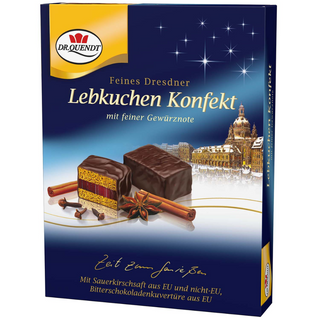 Dr. Quendt Fine Dresden Lebkuchen Confectionery - 130g