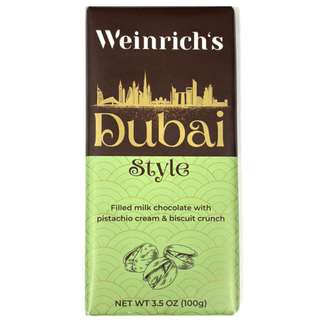 Weinrich's Dubai Style Milk Chocolate - 3.5 Oz. / 100g